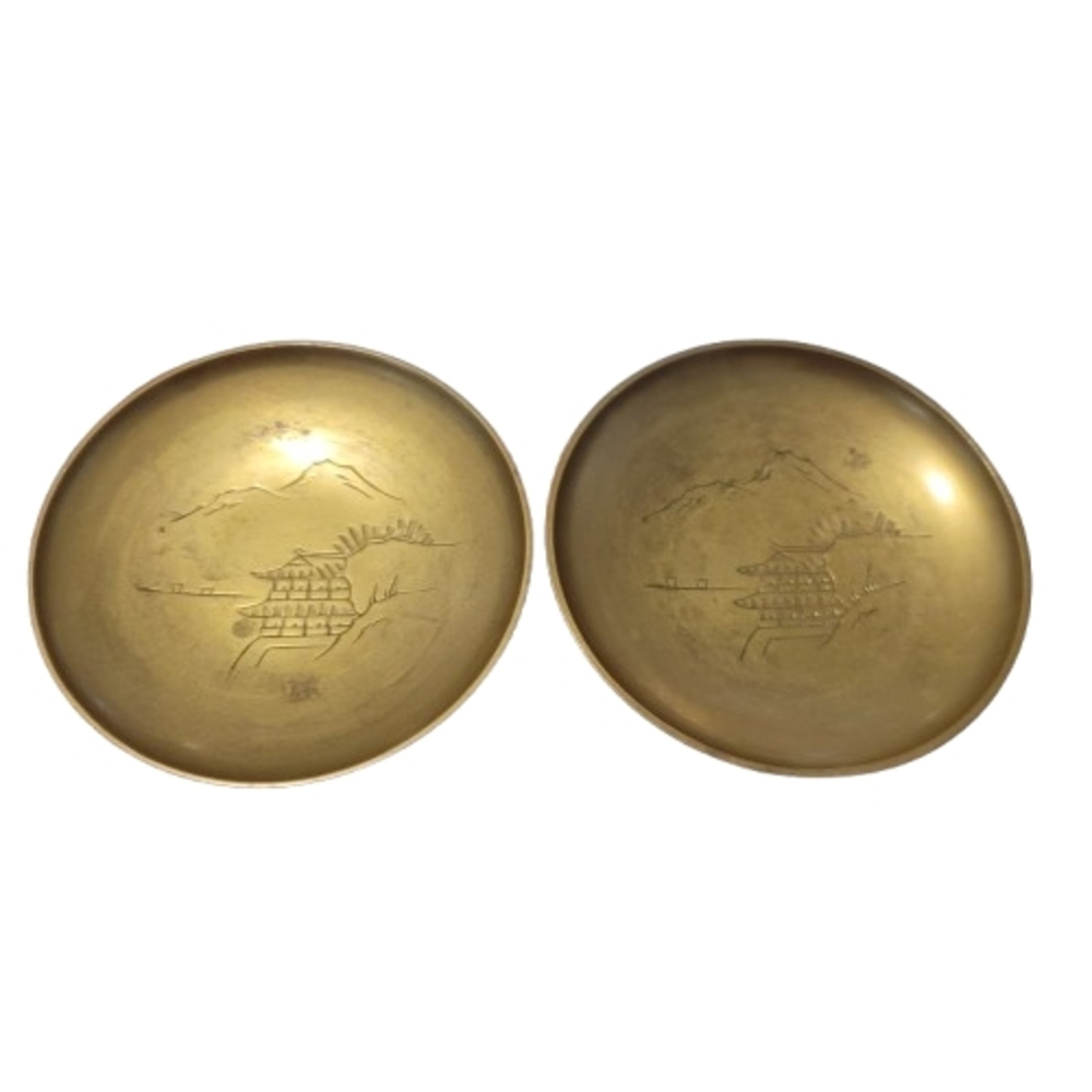 Gold Decorative Plates